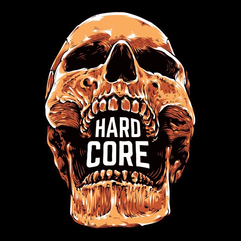 Hard-Core Gabber crâne