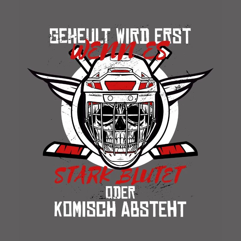 Geheult wird erst wenn es stark blutet Eishockey