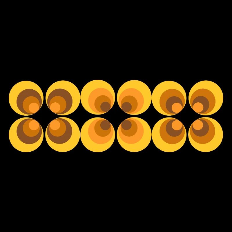 70s Flower Pattern Retro