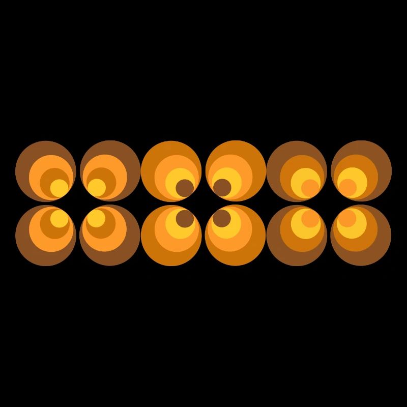 70s Flower Pattern Retro