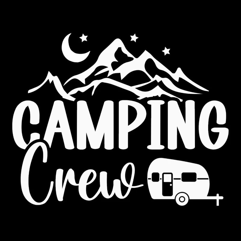 Camping Crew Funny Camping Lovers