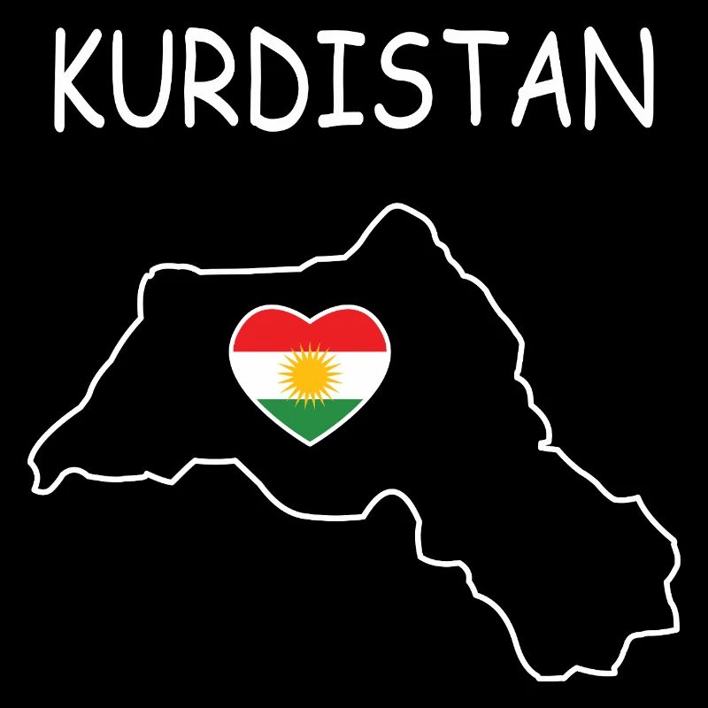 Drapeau du Kurdistan Bakur Bashur Rojava Rojhlt Newroz
