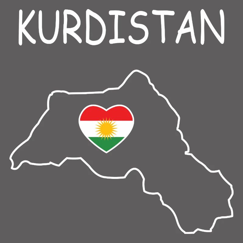 Drapeau du Kurdistan Bakur Bashur Rojava Rojhlt Newroz