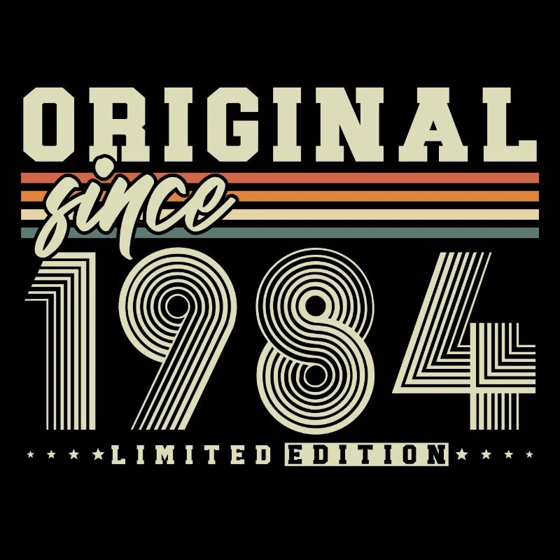 Original since 1984 Limited Edition