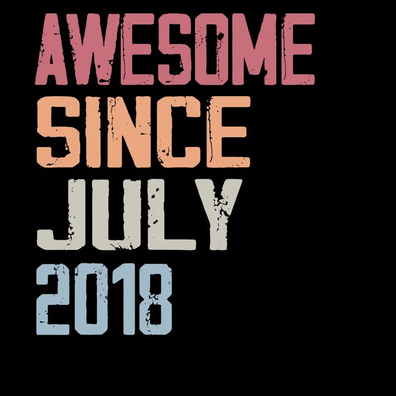 Juli 2018 Geburtstagsgeschenk Juli 2018