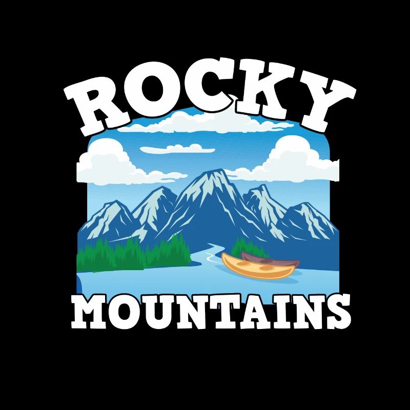 Canada pride Useh flag rocky mountains