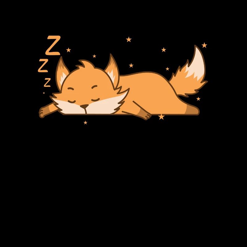 Fox dort mignon Zoo Tierpark