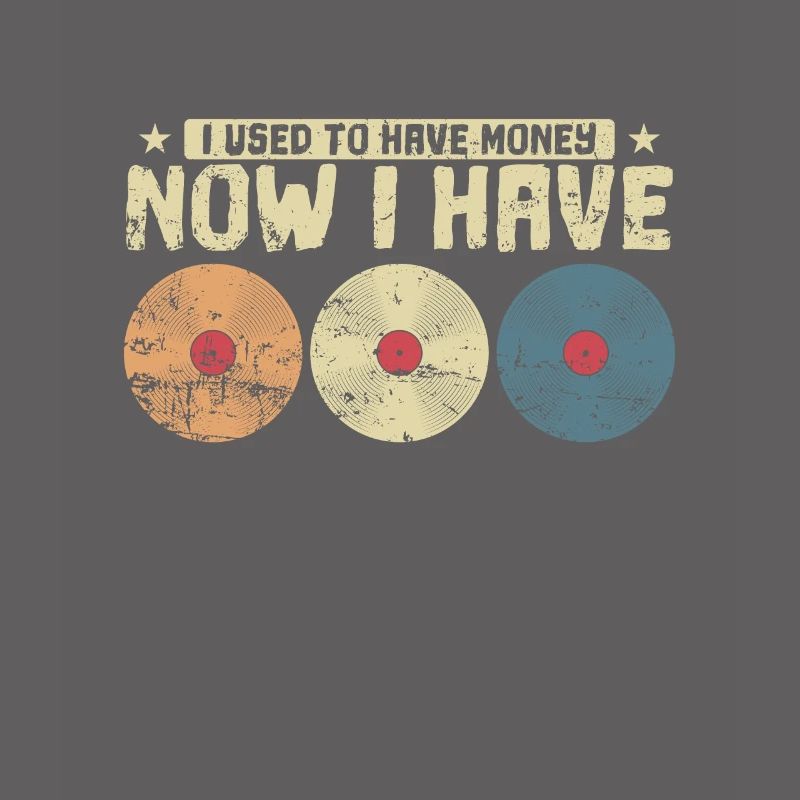 J’avais de l’argent maintenant j’ai des vinyles