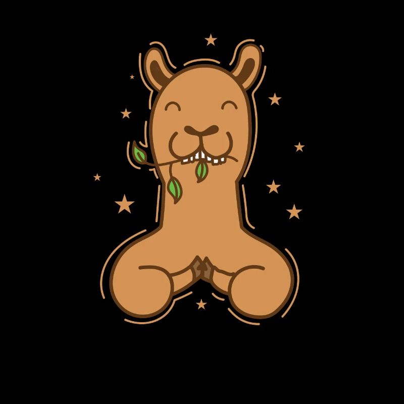 Kamel beim essen Dromedar Wüste Tier