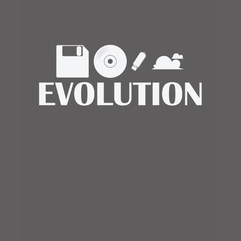 Evolution Floppy CD USB Stick Cloud