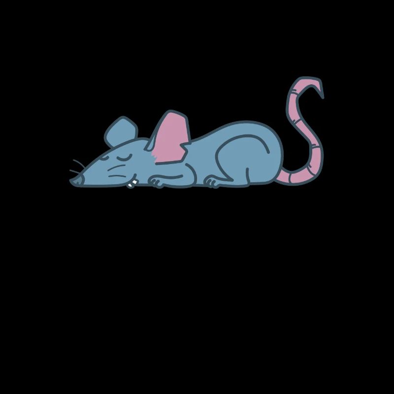 Rat dormant rongeur nature