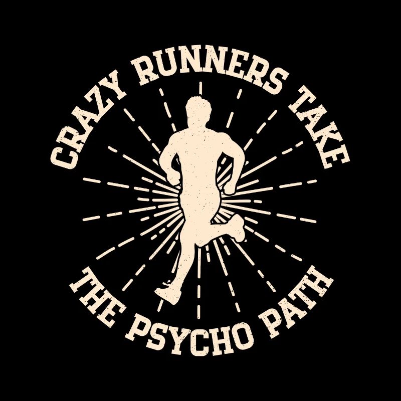 Running Crazy Runners Marathon Runner Gift