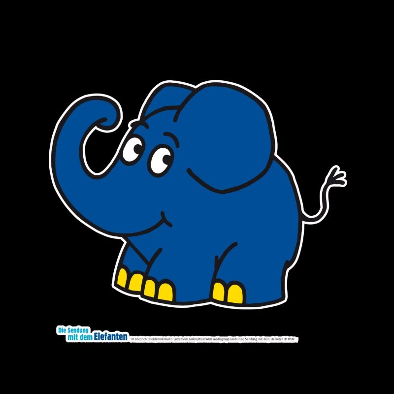 L’éléphant - Debout