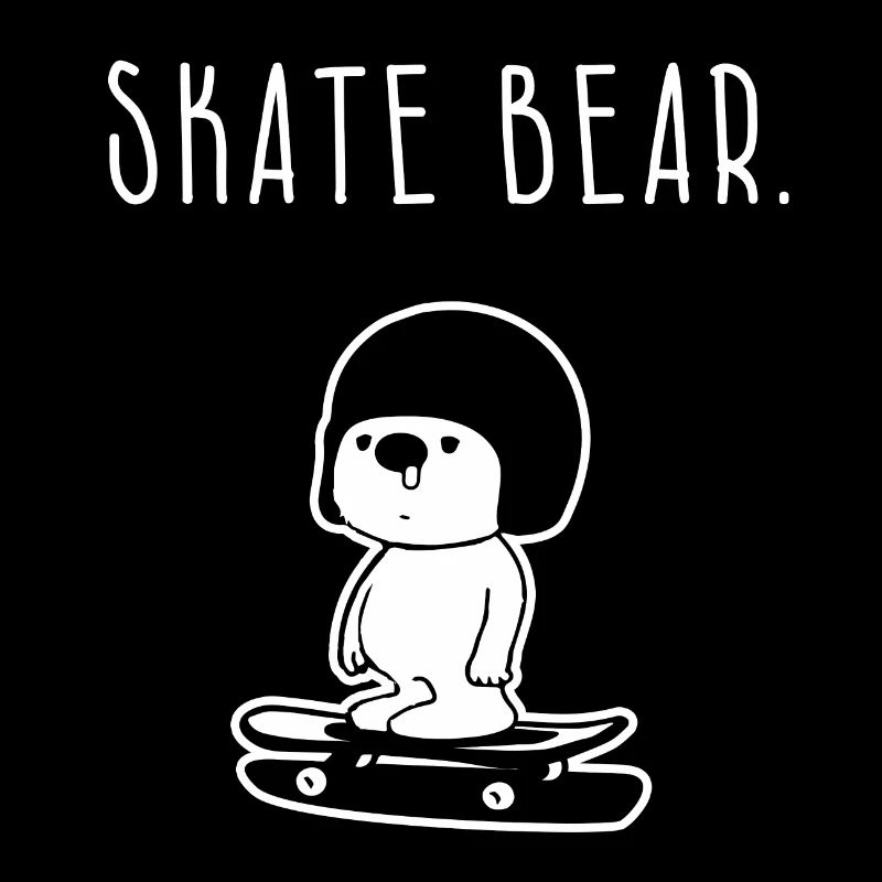 Skate Bear Skating Gift