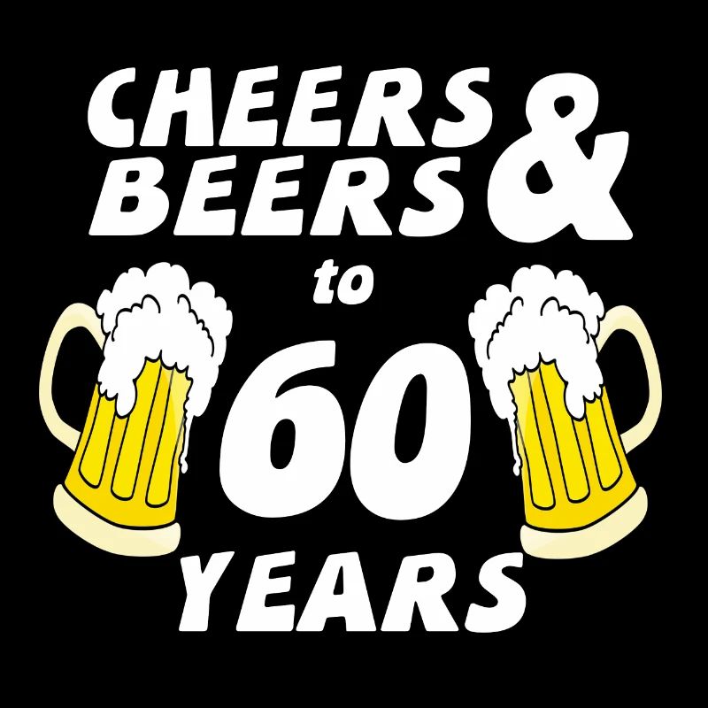 Geburtstag 60 60th Beifall Bier Geschenkidee