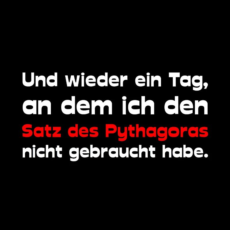 Satz des Pythagoras nicht gebraucht