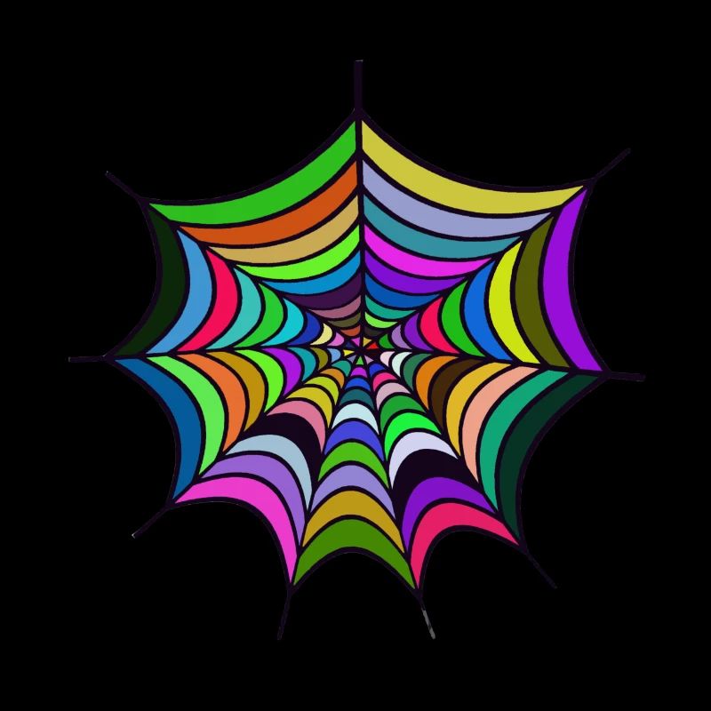 Color Spider Web gift Spiderman spider web