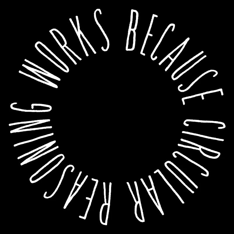 Circular reasoning works because circular...
