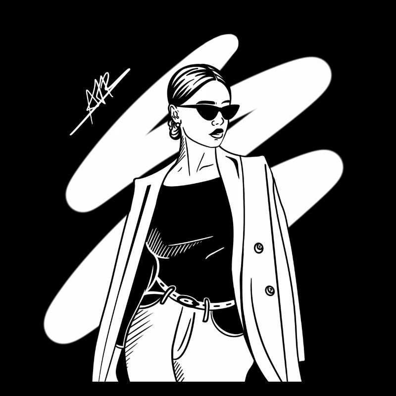 Fille glam