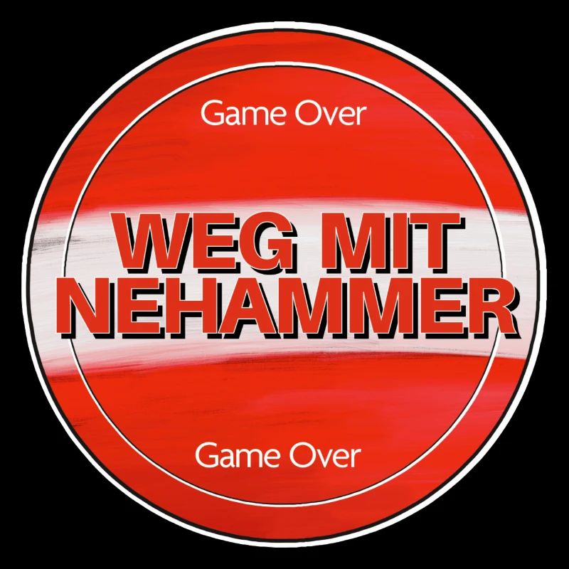 Weg mit Nehammer