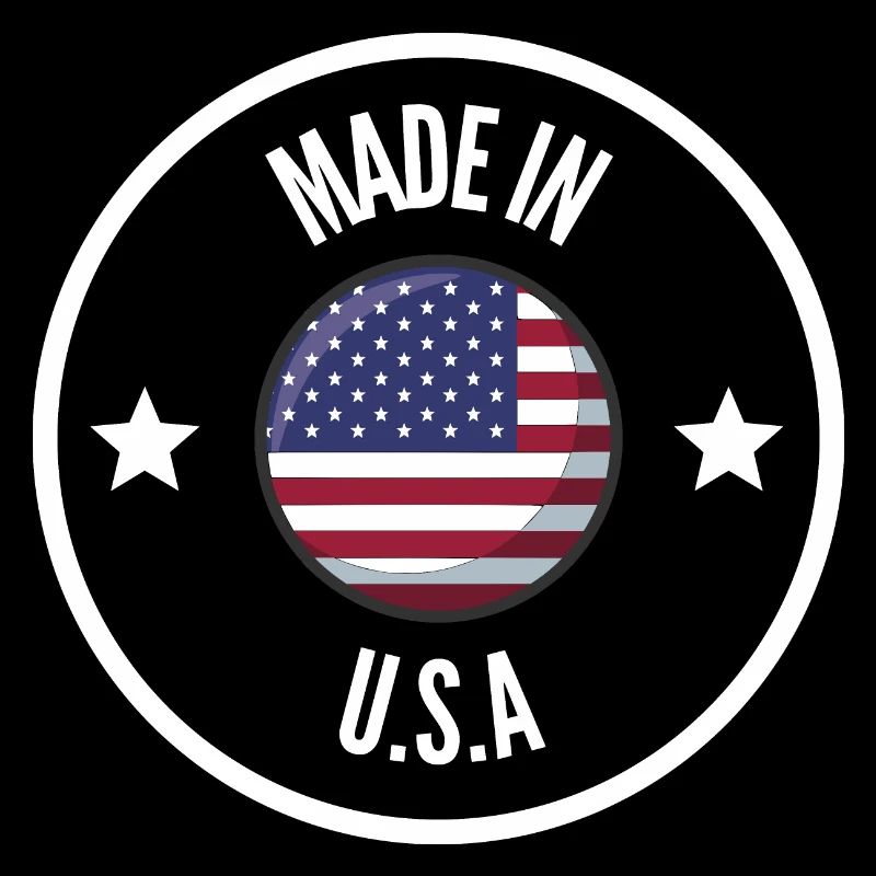 MADE IN USA White