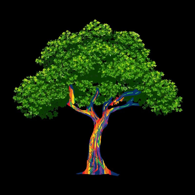 Rainbow Tree Arc-en-ciel-eucalyptus cadeau