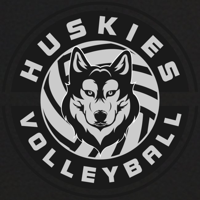 Huskies Volleyball Logo