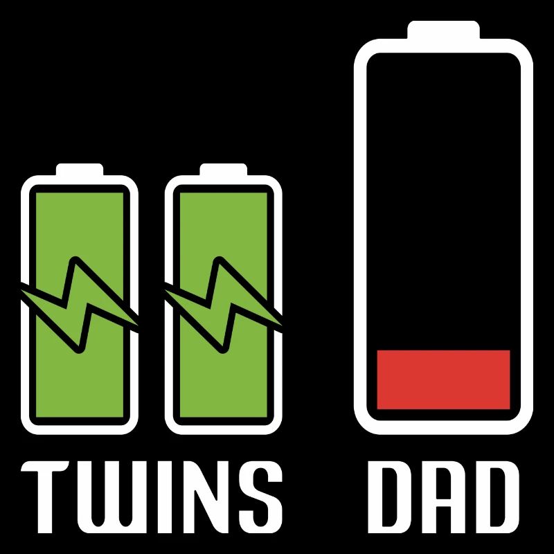 Dad Twins Battery Energie Power