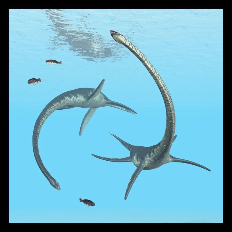 Plésiosaure Elasmosaurus