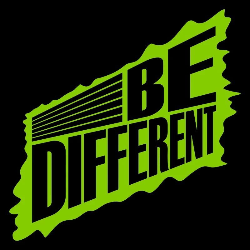 Soyez différent Logo Design