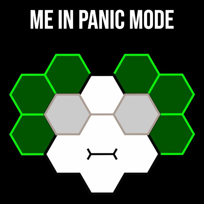 Me in panic mode