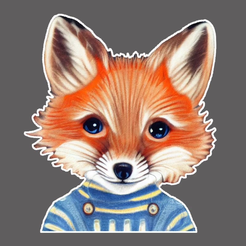 Fuchs mit Pulli
