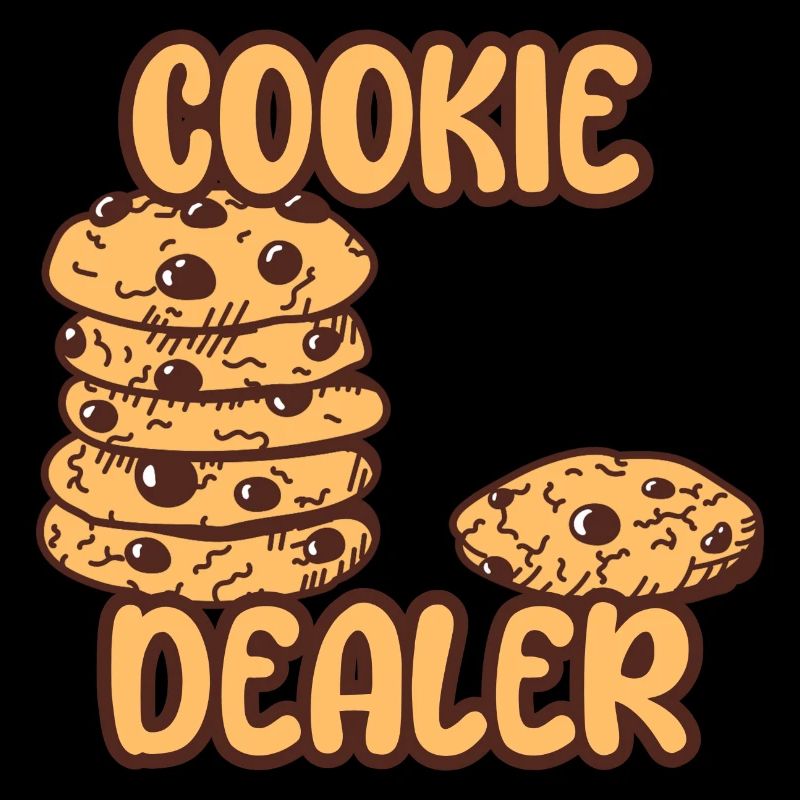 Marchand de biscuits - Biscuits au chocolat de Noël