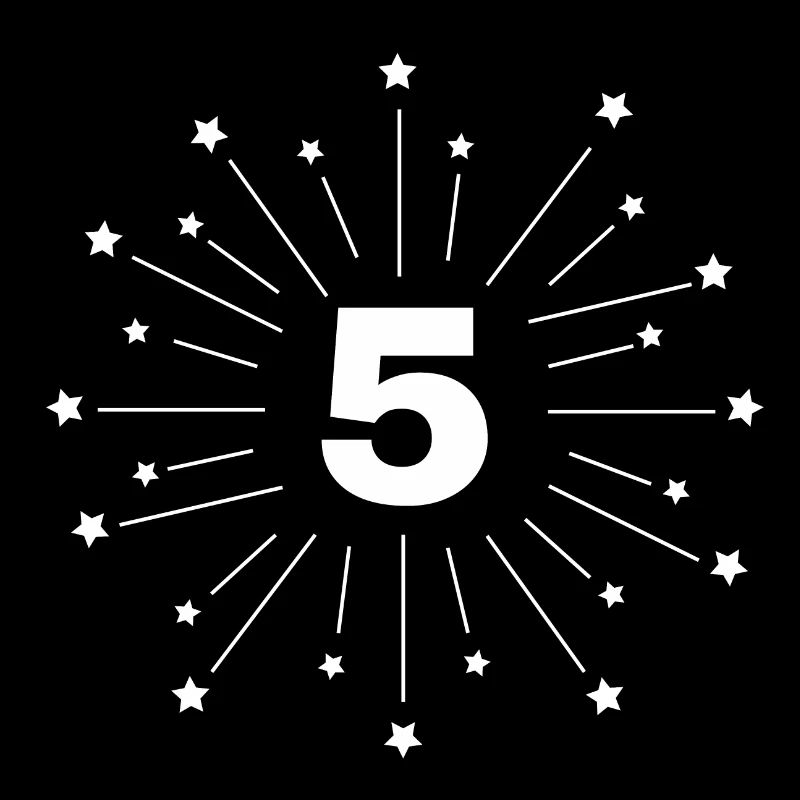 5. Sternjubiläum - 5 Jahre Geschenk
