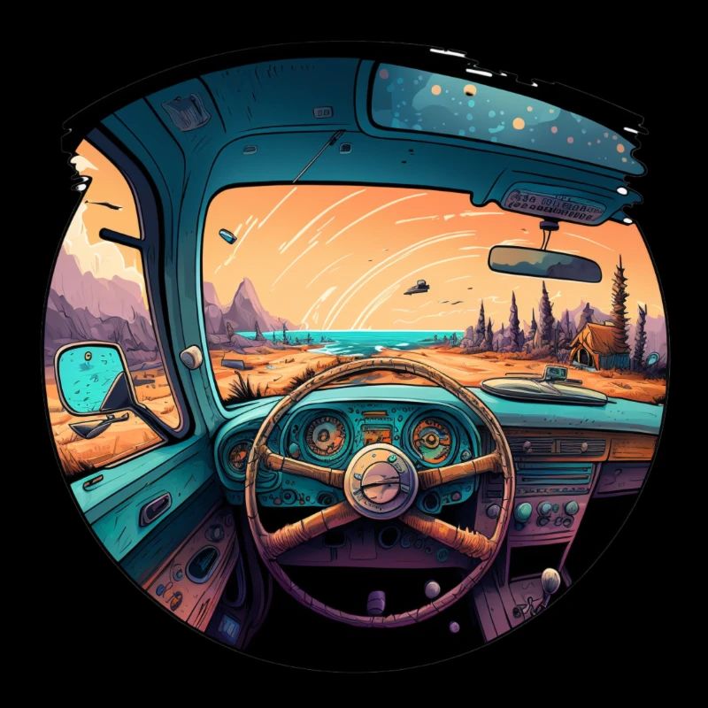interior car dashboard