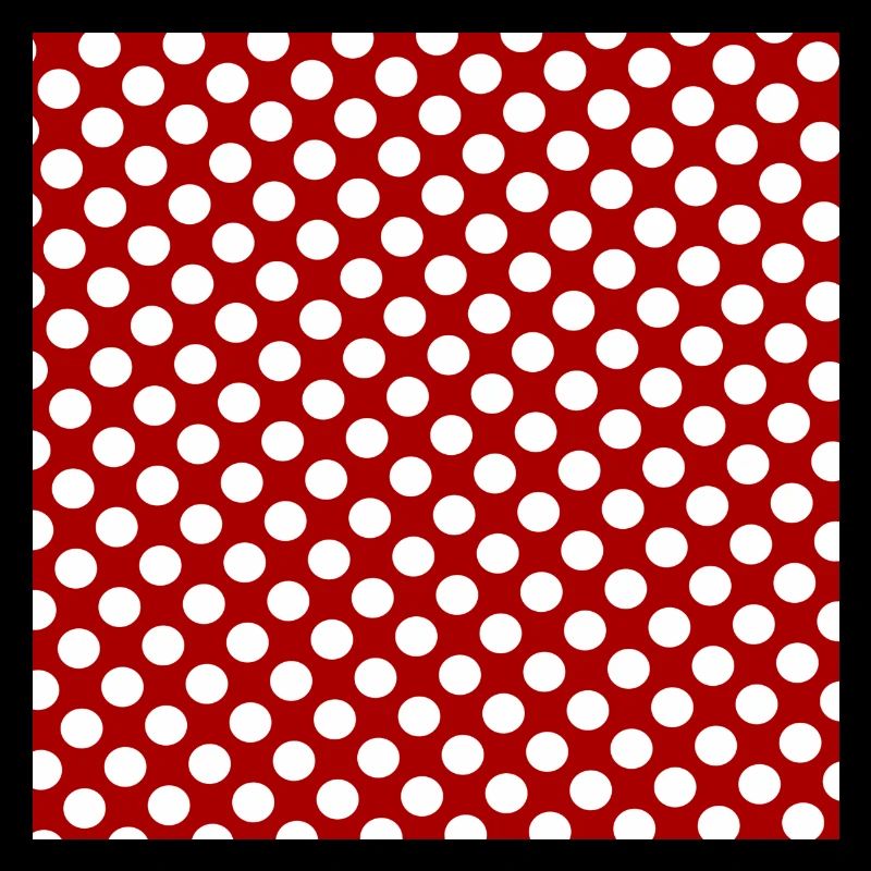 Polka dot red white background dot pattern