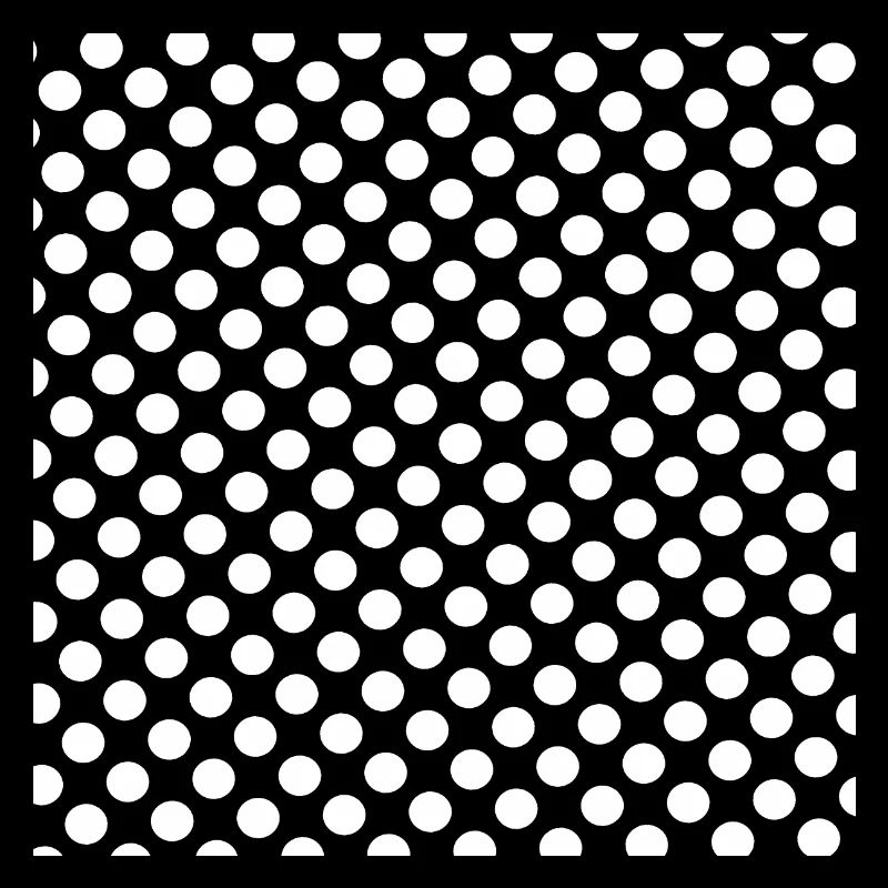 Polka dot black and white background dot pattern