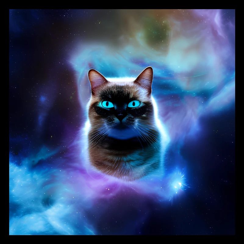 Chat dans l’espace