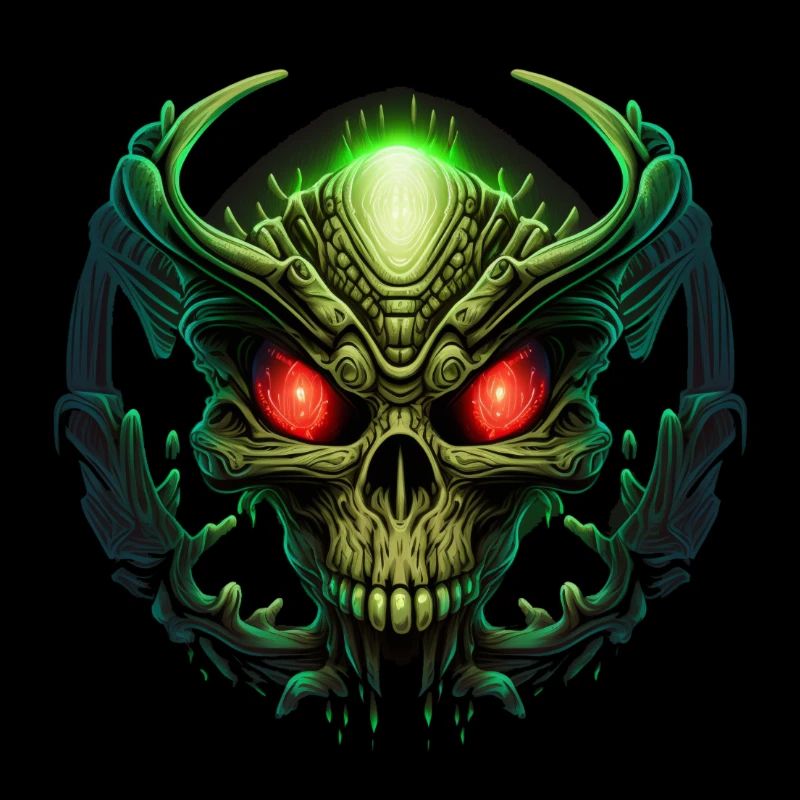 skull alien
