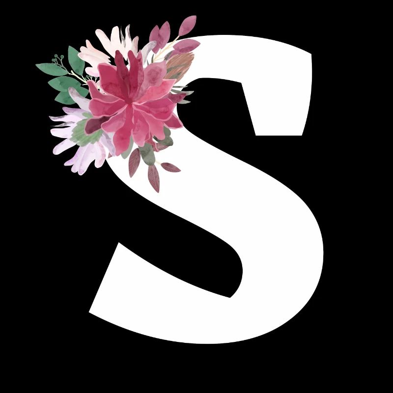 Florale Buchstaben