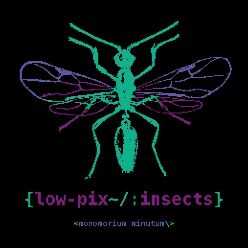 Fourmi à faible pixel