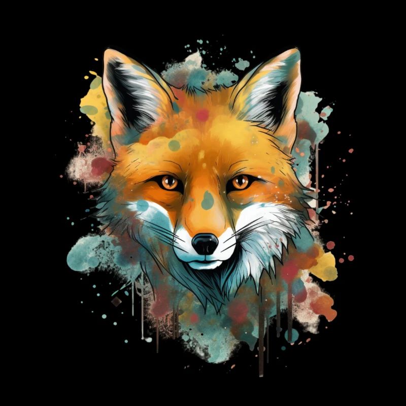 Fox drawn