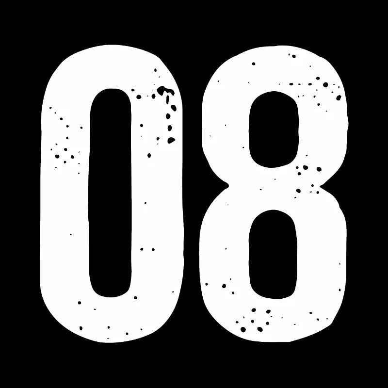 08 Numéros Blanc