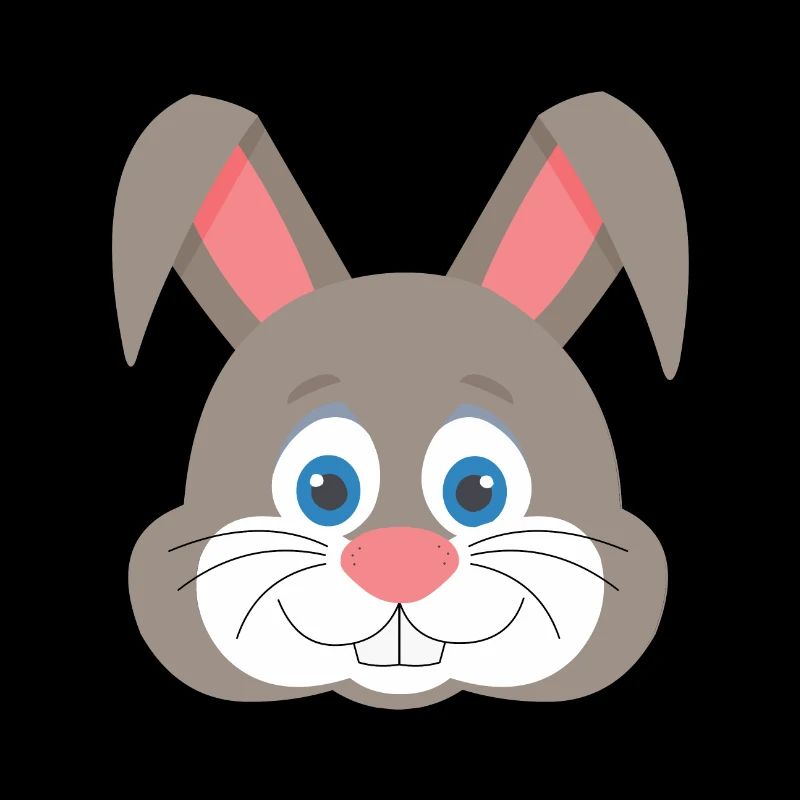 Mignon visage de lapin