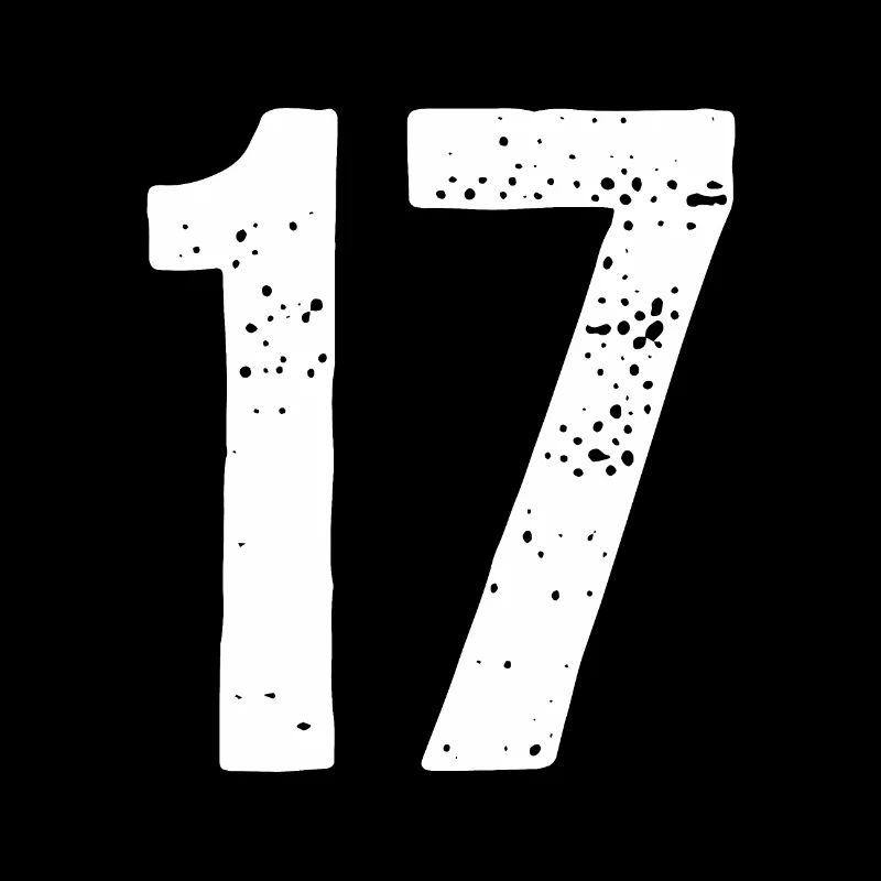 17 Numéros Blanc