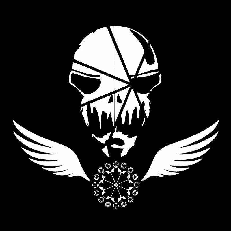 Biker Skull Bind tshirt
