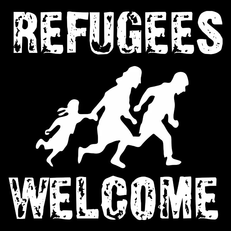 Les réfugiés bienvenus