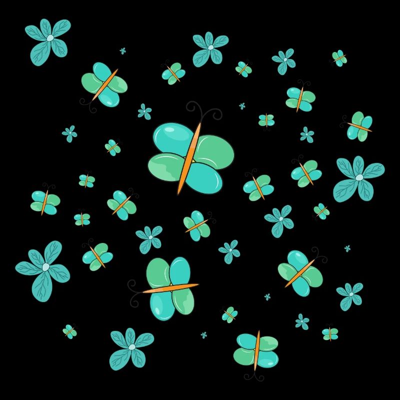 Butterfly art colorful pattern- Abstract butterfly