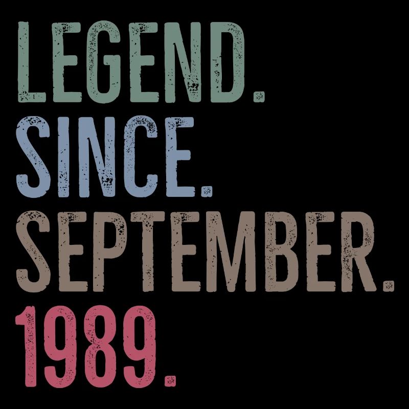 Legend Since September 1989