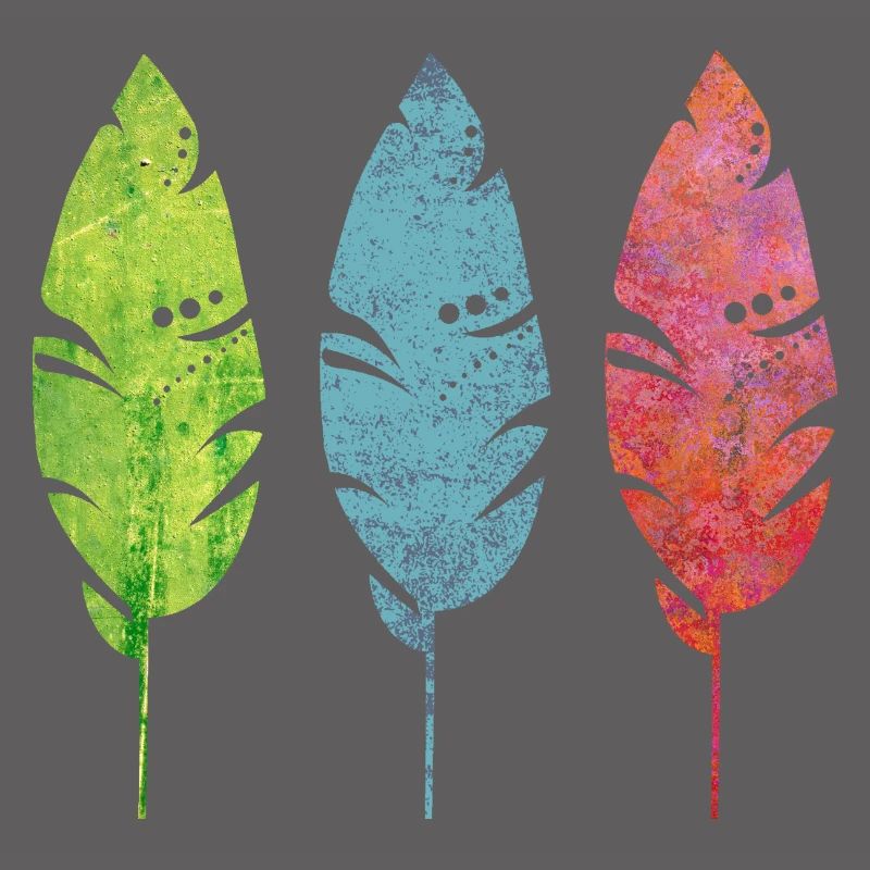 Three tender feathers